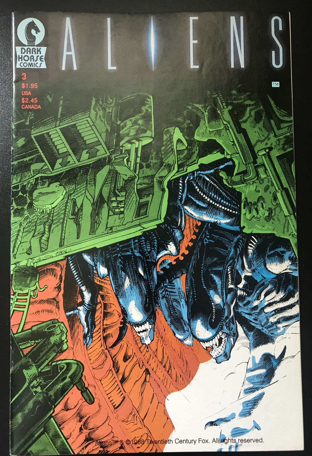 ALIENS: Volume 1 Dark Horse 1988 6-Book Lot + Mini Comic & Portfolio HIGH GRADE - aliencomics.ca