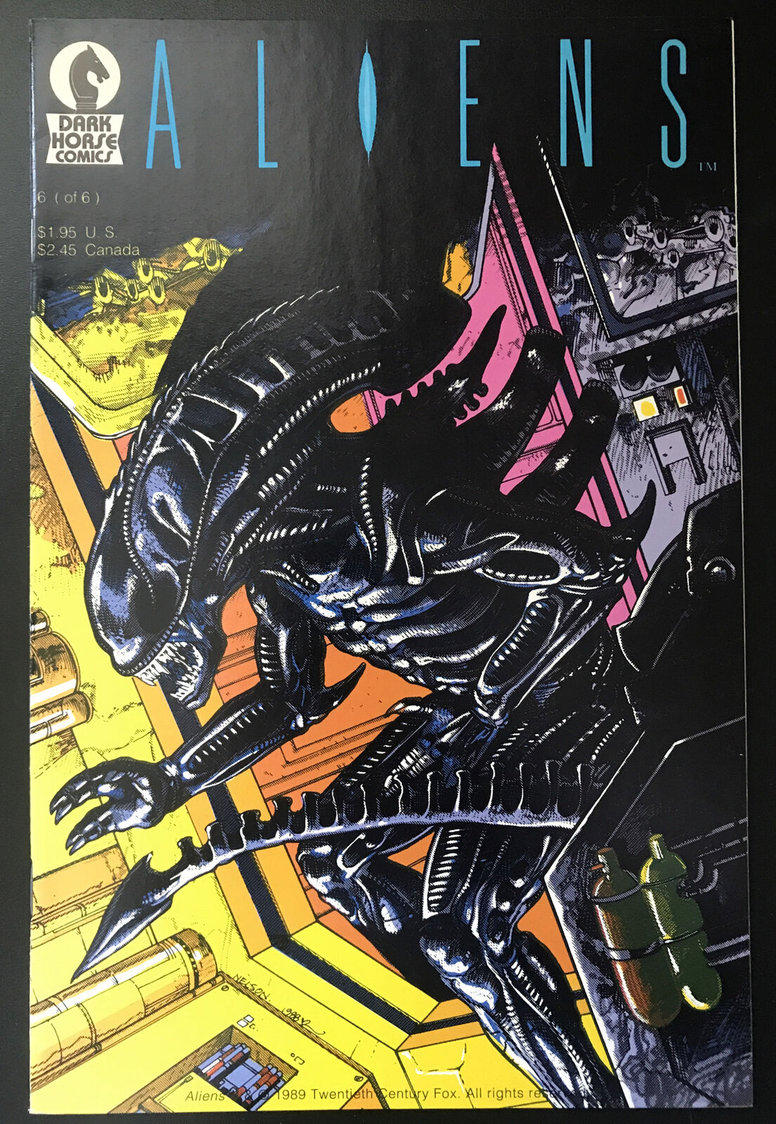 ALIENS: Volume 1 Dark Horse 1988 6-Book Lot + Mini Comic & Portfolio HIGH GRADE - aliencomics.ca