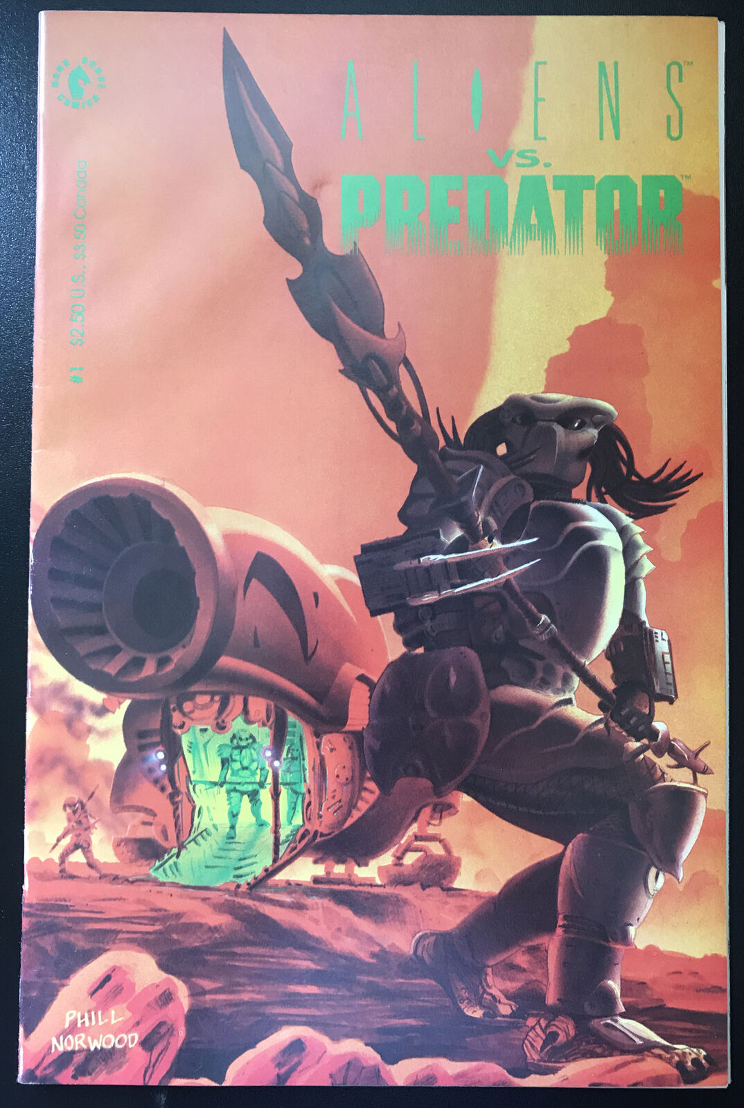 ALIENS vs. PREDATOR: Volume 1 Dark Horse Comics 1990 5-Book Lot Rare HIGH GRADE - aliencomics.ca