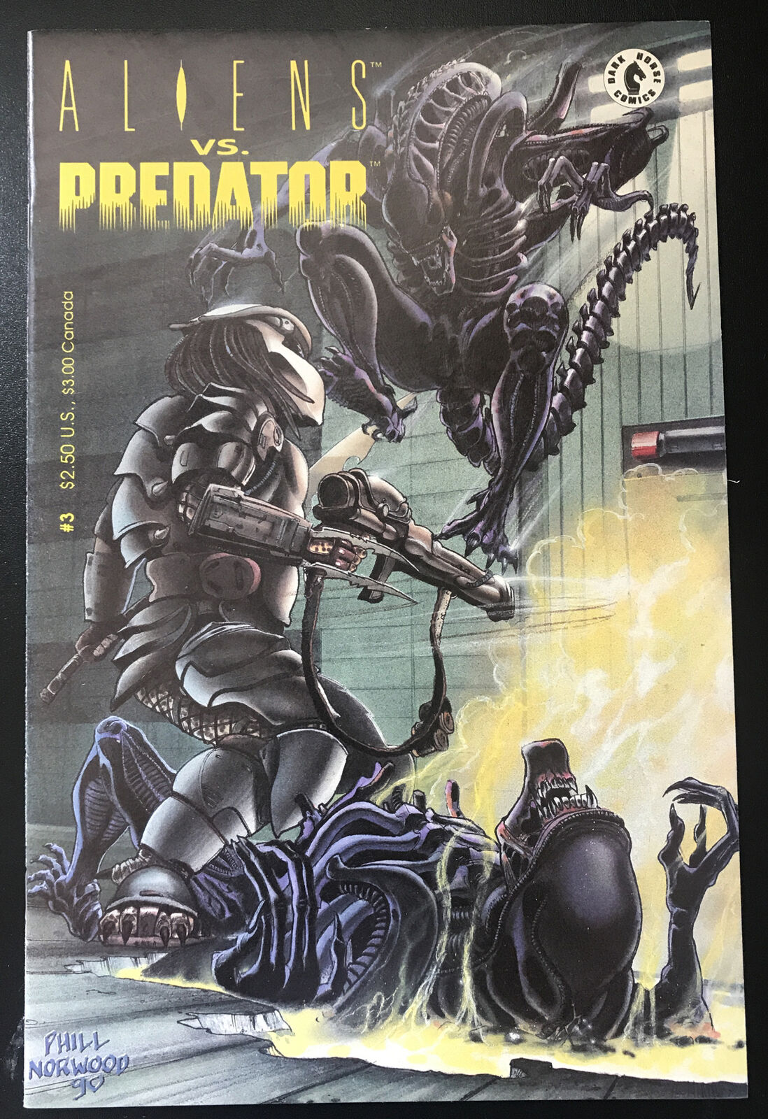 ALIENS vs. PREDATOR: Volume 1 Dark Horse Comics 1990 5-Book Lot Rare HIGH GRADE - aliencomics.ca