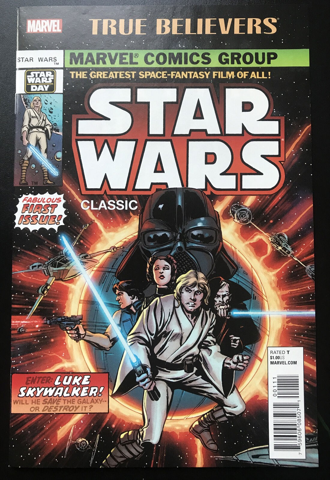 STAR WARS 1 Classic True Believers Marvel Comics 2016 Reprint HIGH GRADE - aliencomics.ca