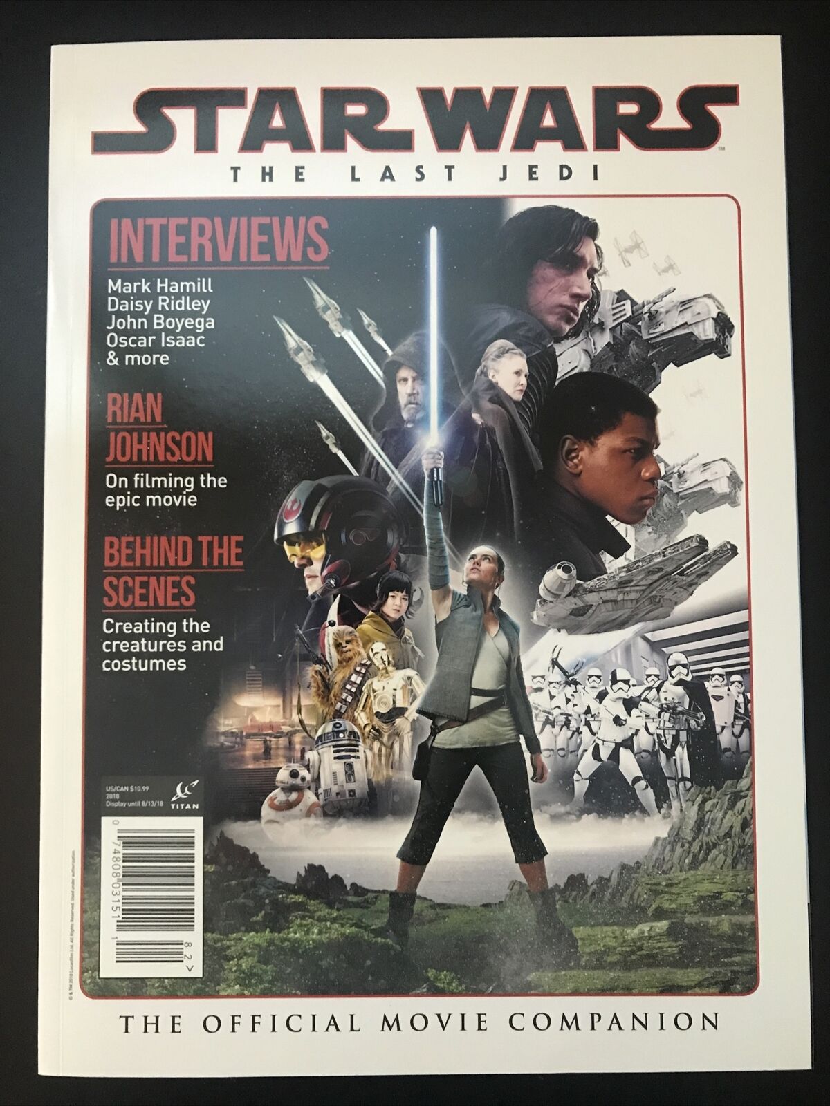 STAR WARS: The Last Jedi Official Movie Companion Cover A PX Exclusive Variant - aliencomics.ca