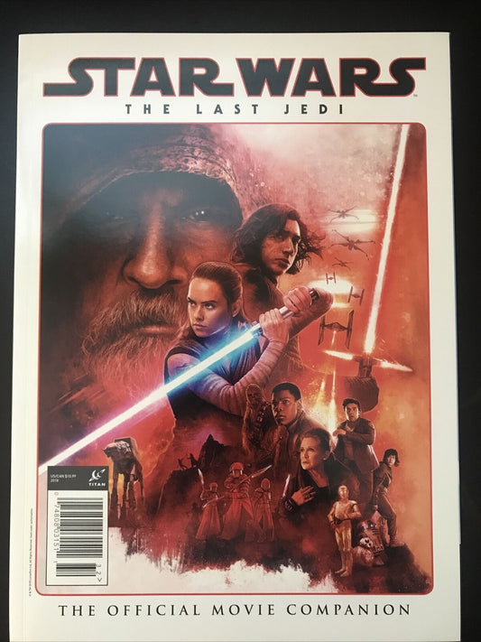 STAR WARS: The Last Jedi Official Movie Companion Cover B Newstand Variant Rare - aliencomics.ca