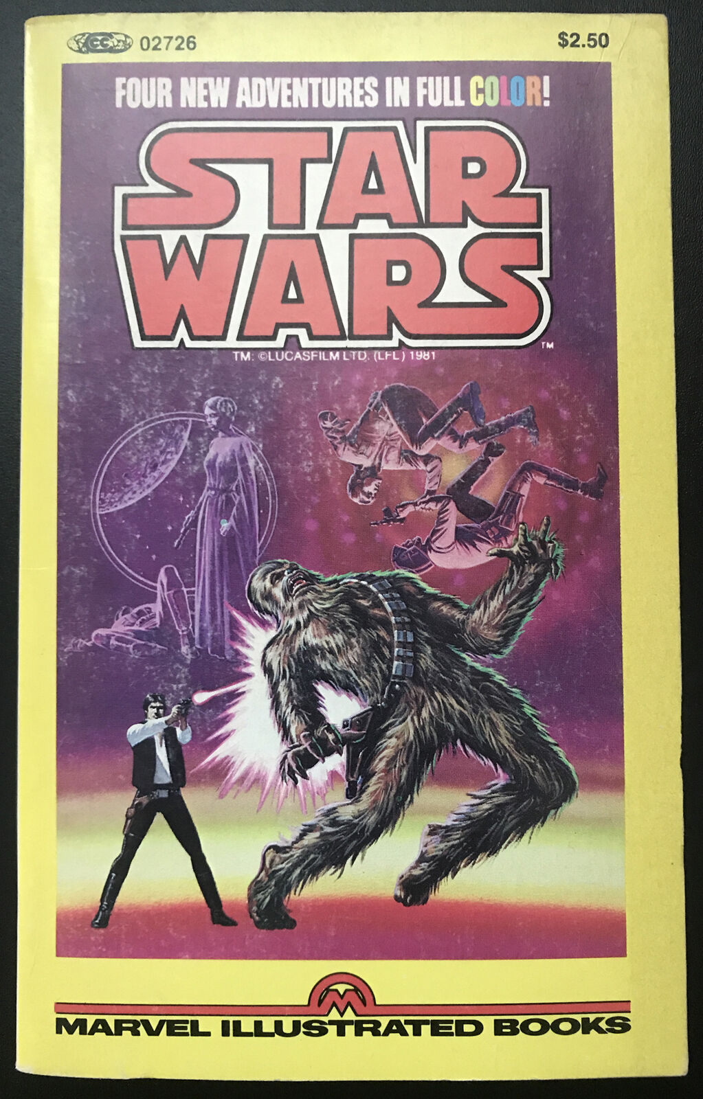 STAR WARS:4 Adventures In Full Color & World Of Fire Marvel 1981 Rare HIGH GRADE - aliencomics.ca