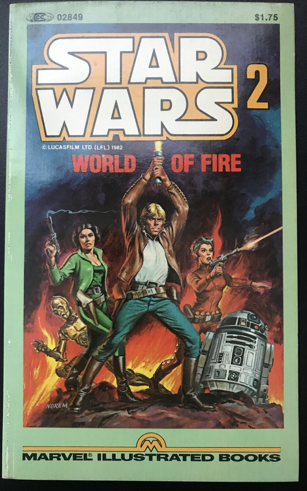 STAR WARS:4 Adventures In Full Color & World Of Fire Marvel 1981 Rare HIGH GRADE - aliencomics.ca