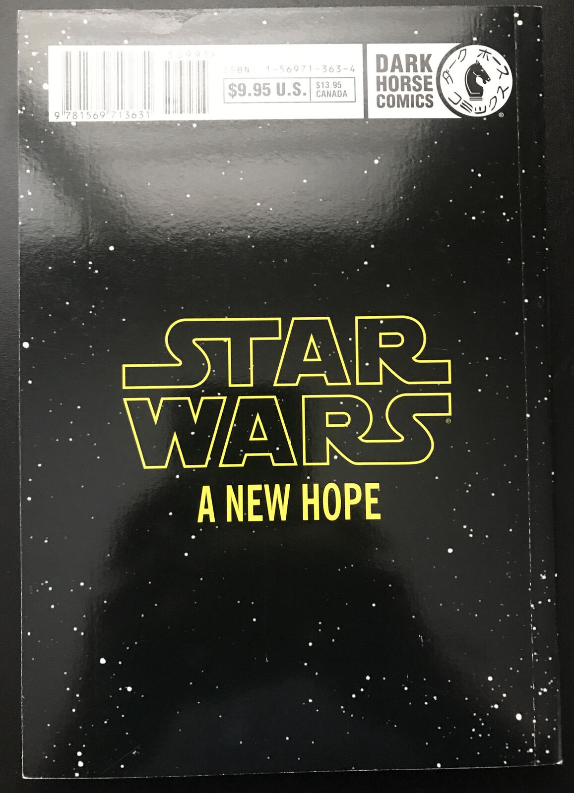 STAR WARS: A New Hope Hisao Tamaki Manga TPB Dark Horse Comics 1998 HIGH GRADE - aliencomics.ca