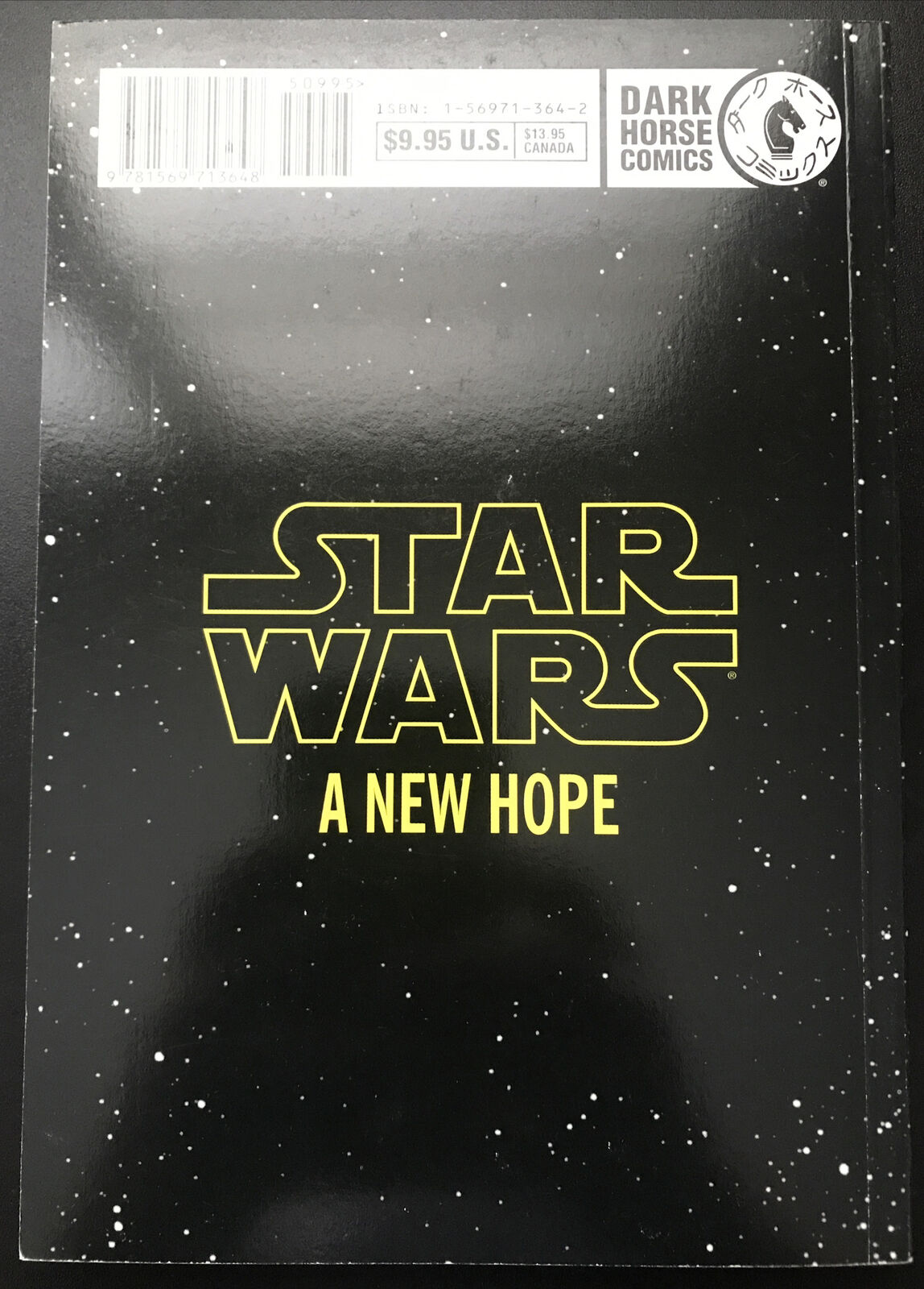 STAR WARS: A New Hope Hisao Tamaki Manga TPB Dark Horse Comics 1998 HIGH GRADE - aliencomics.ca