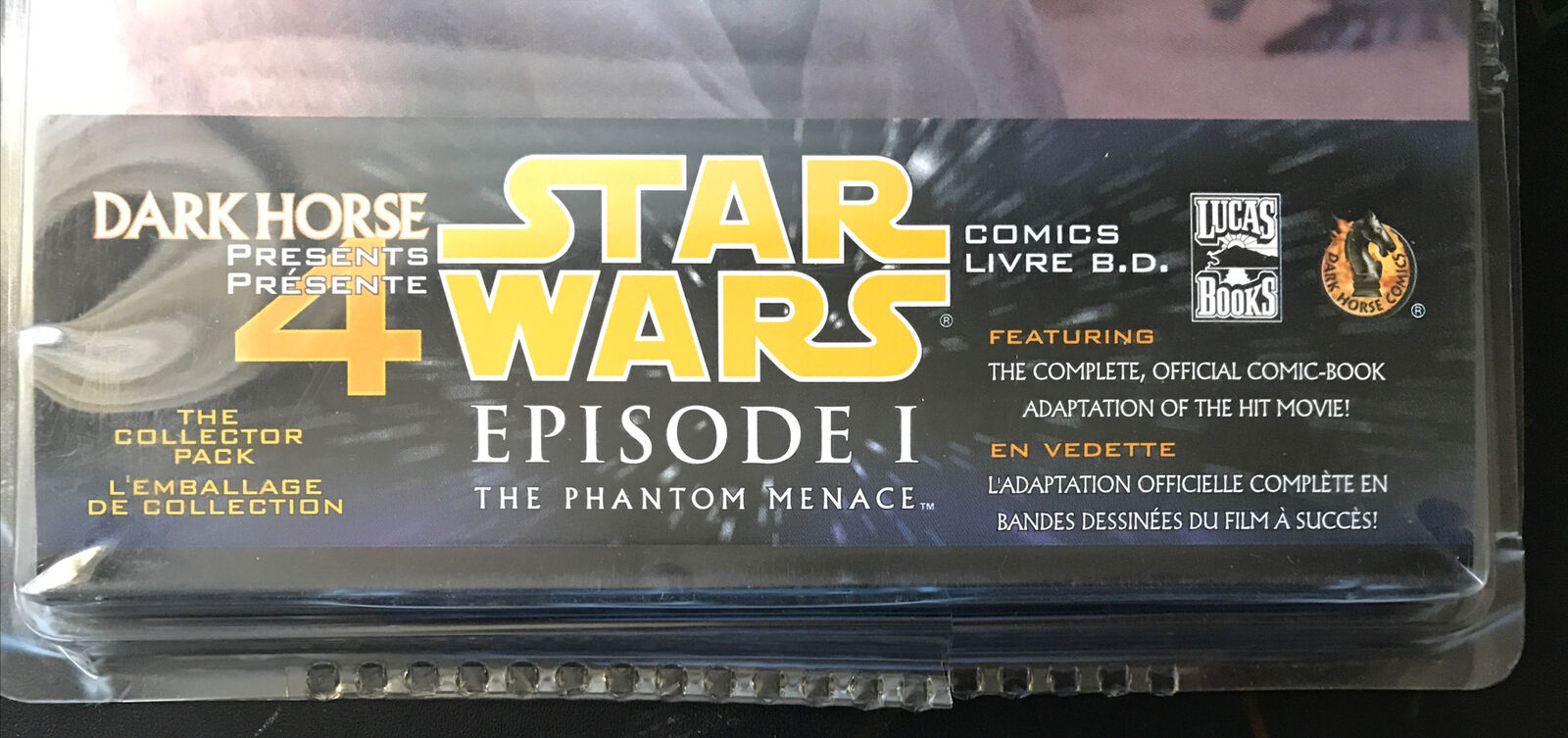 STAR WARS: Episode I Phantom Menace 4-Pack Dark Horse 1999 Darth Maul HIGH GRADE - aliencomics.ca