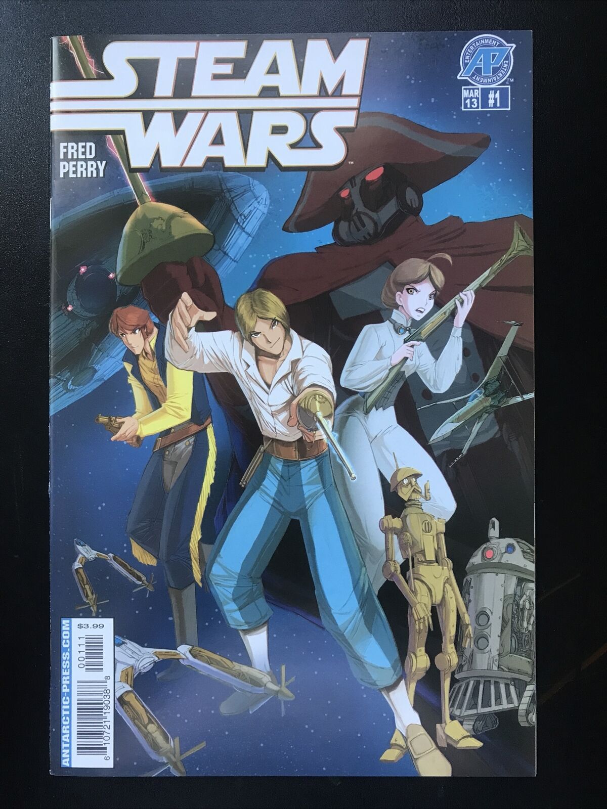 STEAM WARS 1-3 Antarctic Press Entertainment 2013 Star Wars Steampunk HIGH GRADE - aliencomics.ca