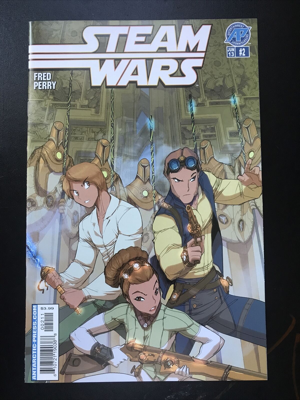 STEAM WARS 1-3 Antarctic Press Entertainment 2013 Star Wars Steampunk HIGH GRADE - aliencomics.ca