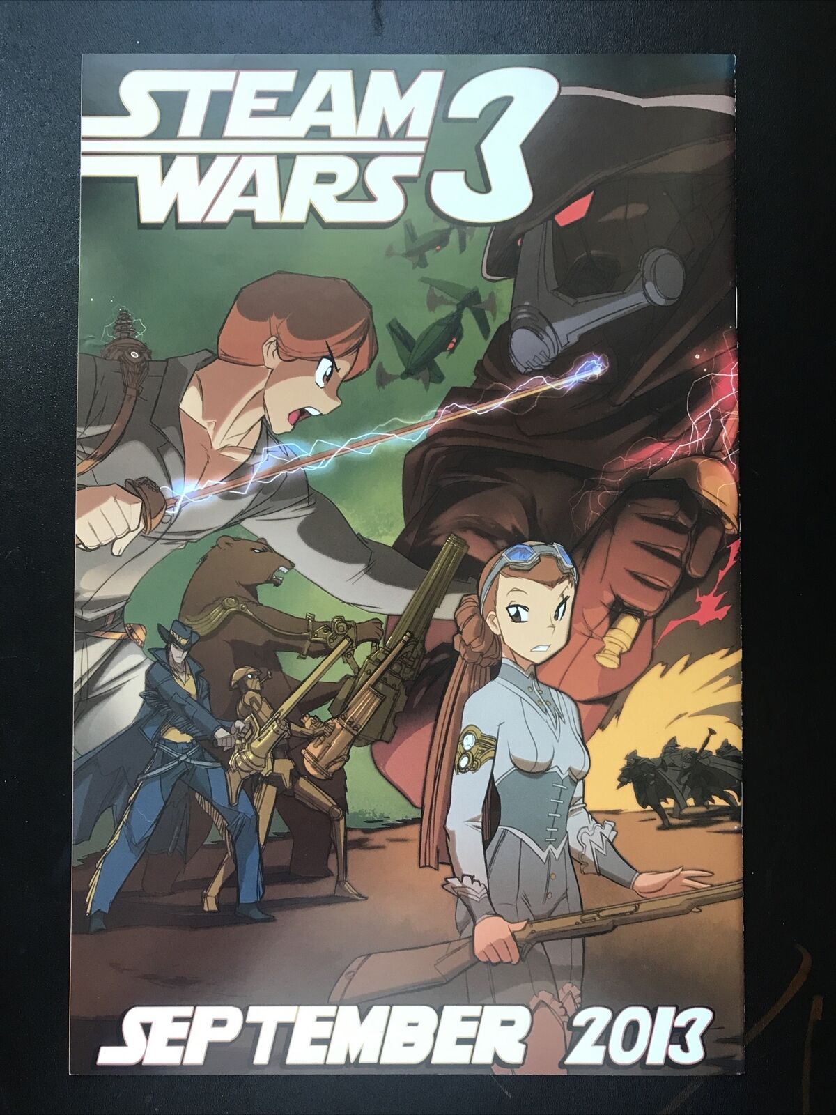 STEAM WARS 1-3 Antarctic Press Entertainment 2013 Star Wars Steampunk HIGH GRADE - aliencomics.ca