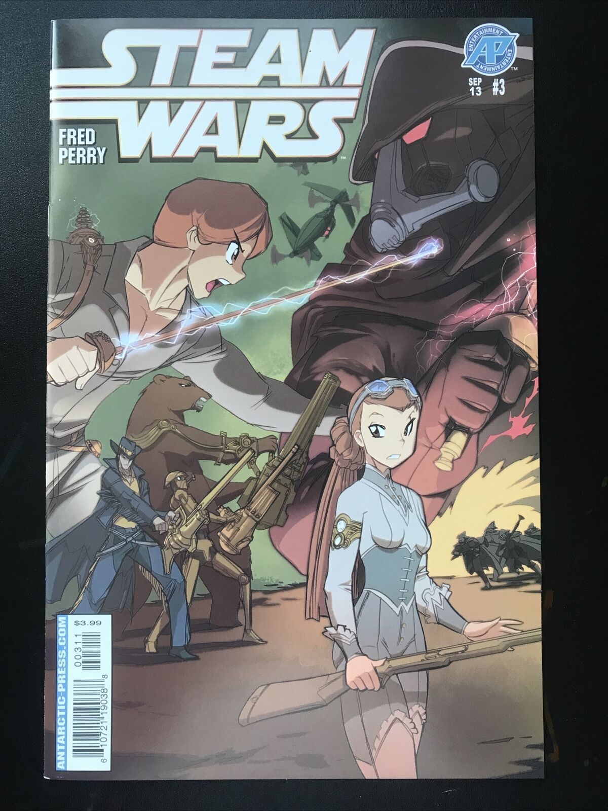 STEAM WARS 1-3 Antarctic Press Entertainment 2013 Star Wars Steampunk HIGH GRADE - aliencomics.ca