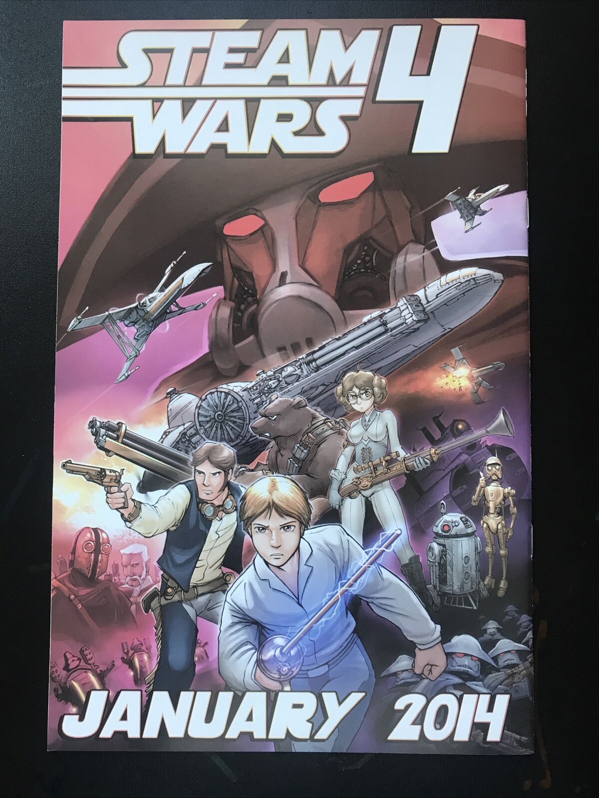 STEAM WARS 1-3 Antarctic Press Entertainment 2013 Star Wars Steampunk HIGH GRADE - aliencomics.ca