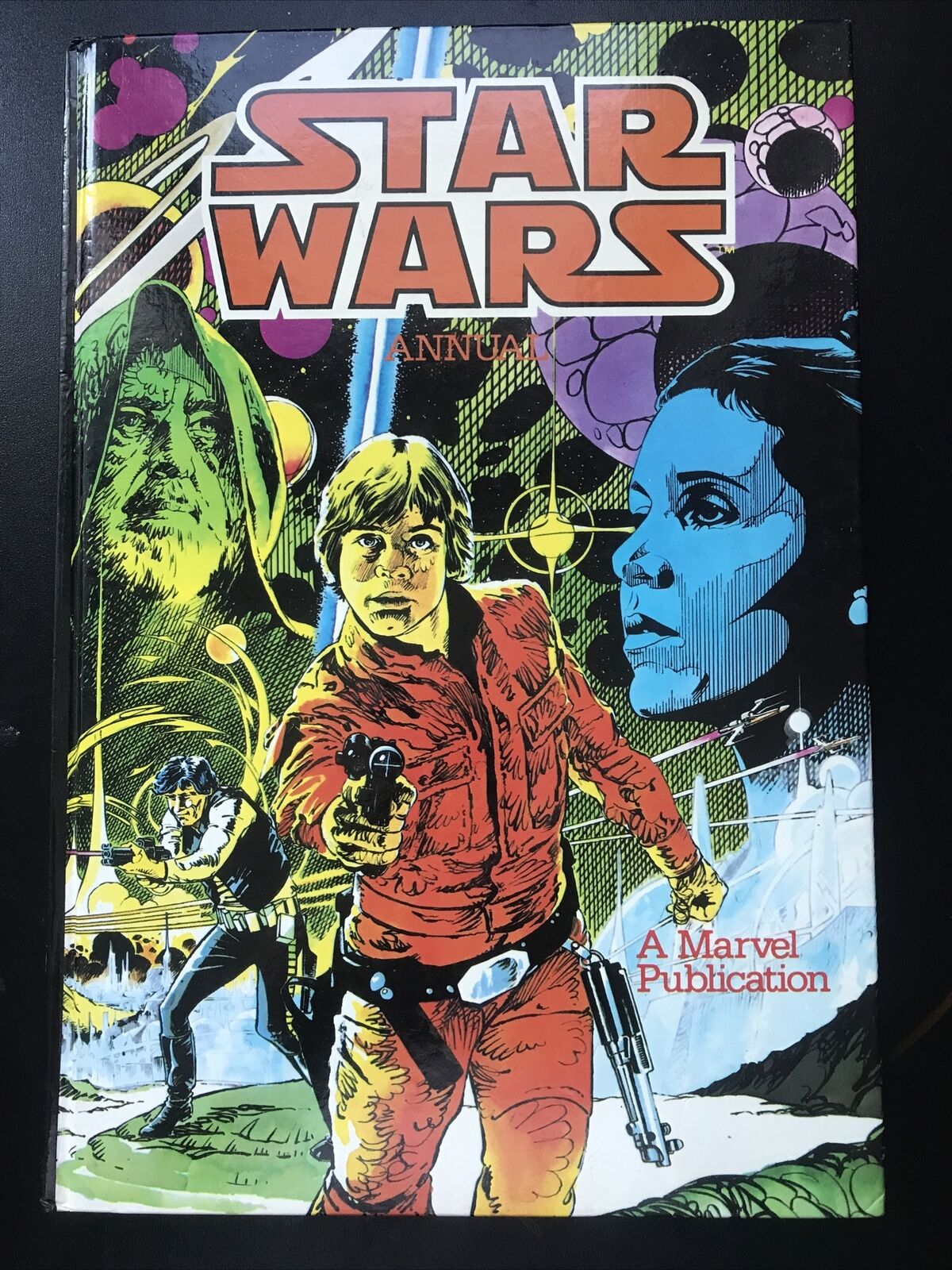 STAR WARS: Marvel UK Annual 1 Marvel Comics Hardcover 1981 Vintage HIGH GRADE - aliencomics.ca