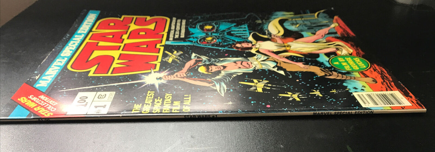 STAR WARS: Treasury Edition 1 Giant Comic Marvel Special 1977 Rare HIGH GRADE - aliencomics.ca