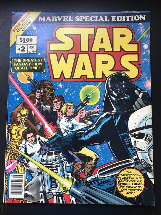 STAR WARS: Treasury Edition 2 Giant Comic Marvel Special 1977 Rare HIGH GRADE - aliencomics.ca