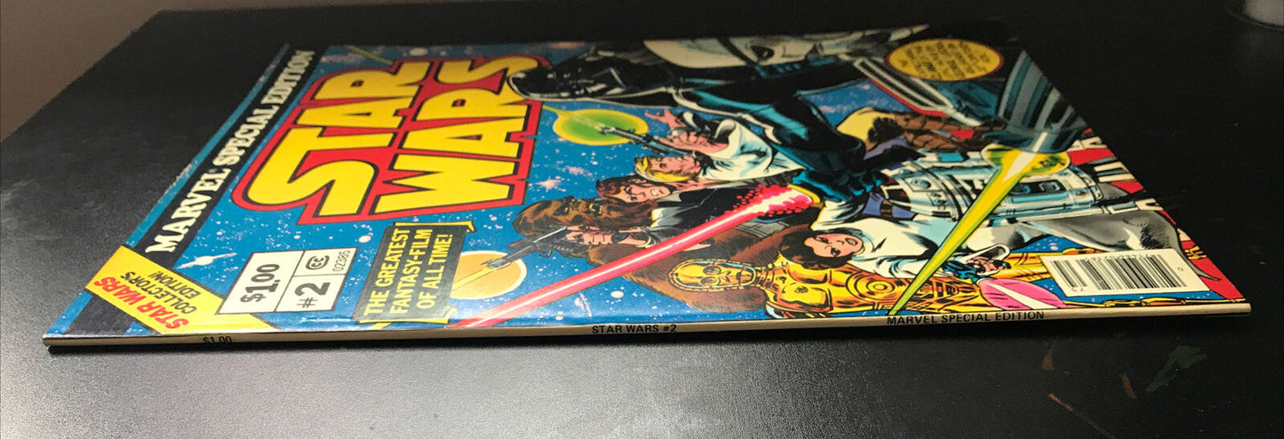 STAR WARS: Treasury Edition 2 Giant Comic Marvel Special 1977 Rare HIGH GRADE - aliencomics.ca