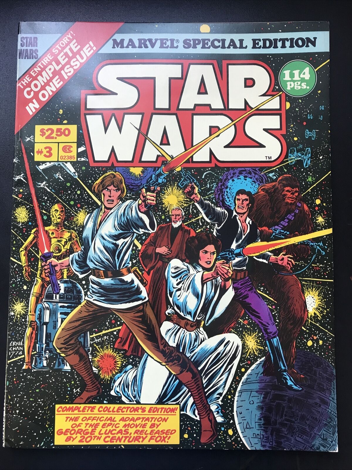 STAR WARS: Treasury Edition 3 Giant Comic Marvel Special 1977 Rare HIGH GRADE - aliencomics.ca
