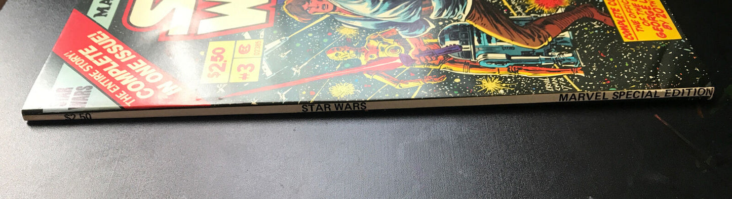 STAR WARS: Treasury Edition 3 Giant Comic Marvel Special 1977 Rare HIGH GRADE - aliencomics.ca