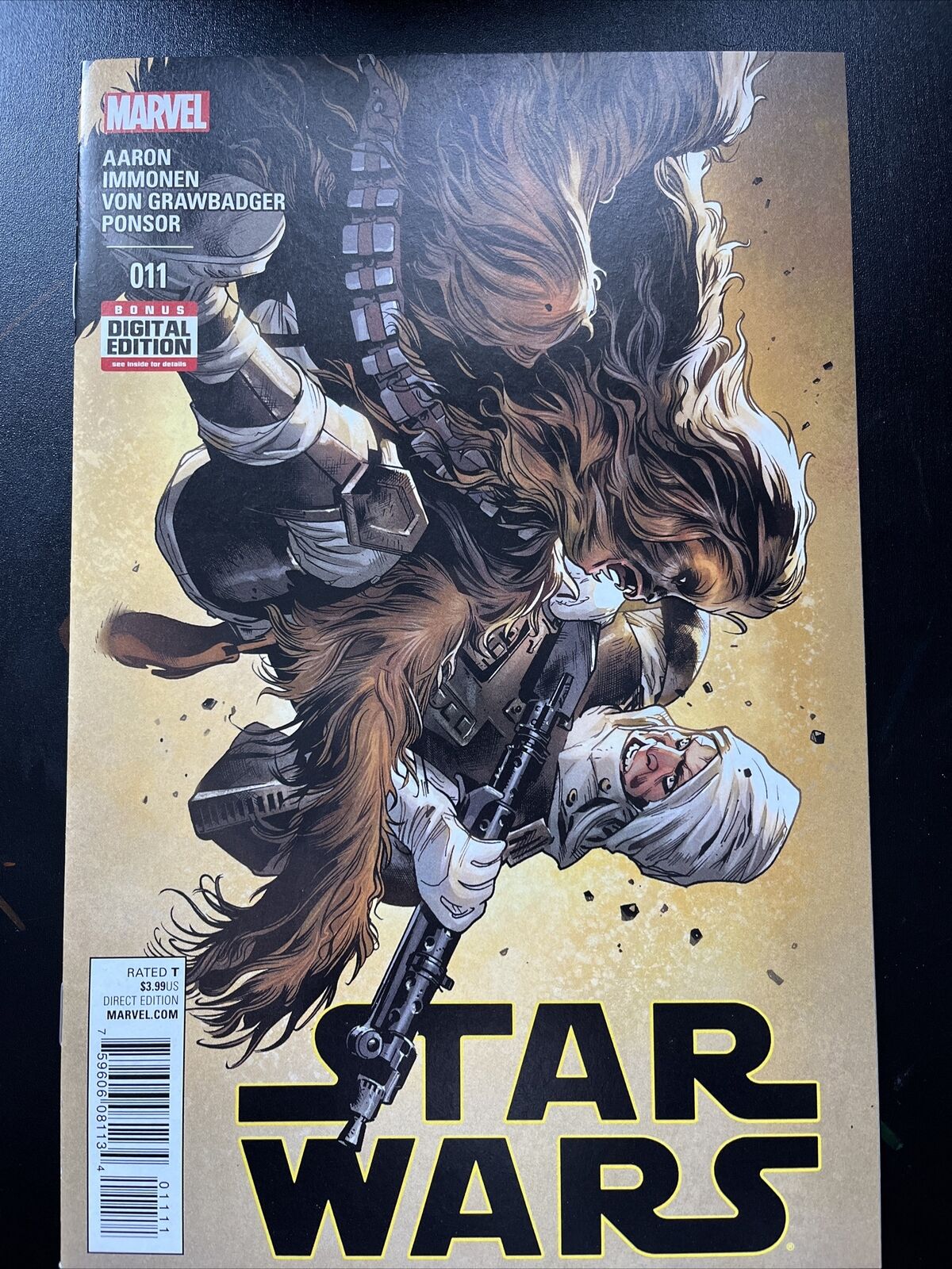 STAR WARS 11 Chewbacca & Dengar Stuart Immonen Art Marvel Comics 2015 HIGH GRADE - aliencomics.ca