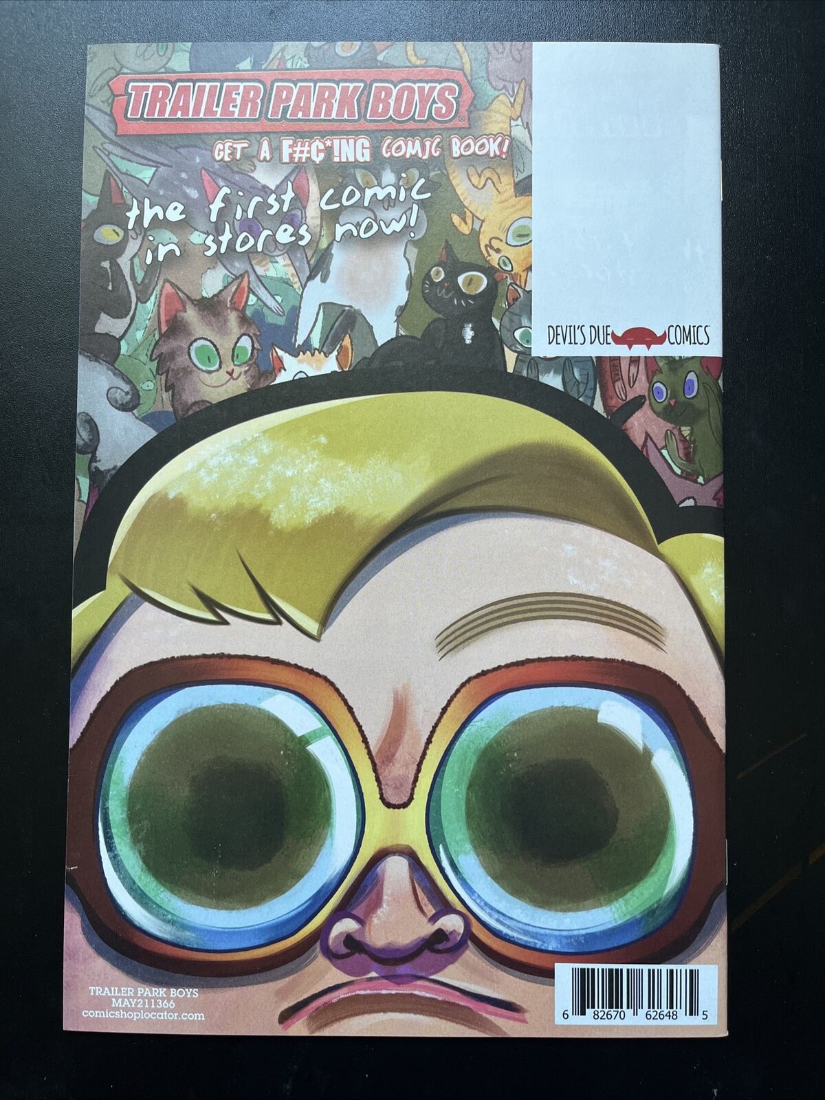 Trailer Park Boys 0 Get a F#¢*ing Comic Book FCBD 2021 UNSTAMPED HIGH GRADE - aliencomics.ca
