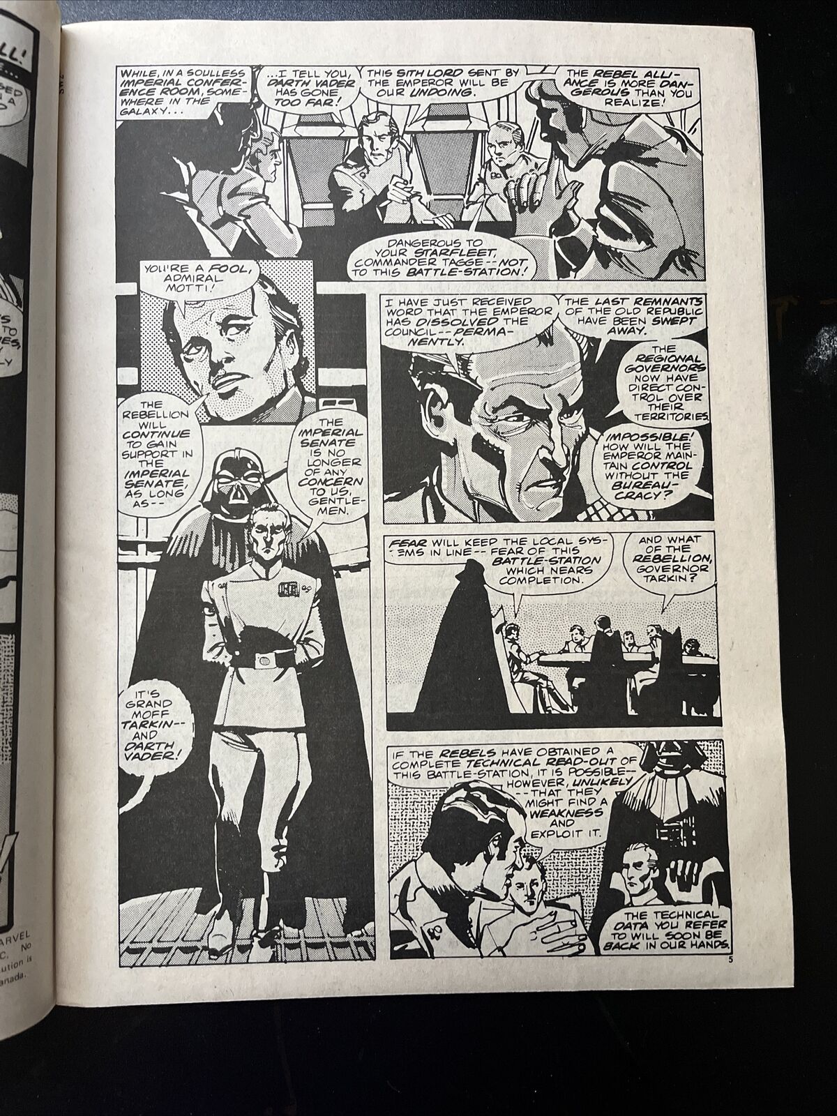 STAR WARS Weekly 2 Marvel Comics 1978 Incl. Free Gift 1st app Tarkin HIGH GRADE - aliencomics.ca