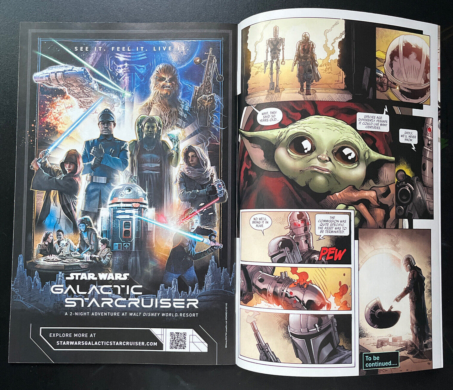 STAR WARS Mandalorian 1 Shalvey Variant Marvel 1st Din Djarin & Grogu HIGH GRADE - aliencomics.ca