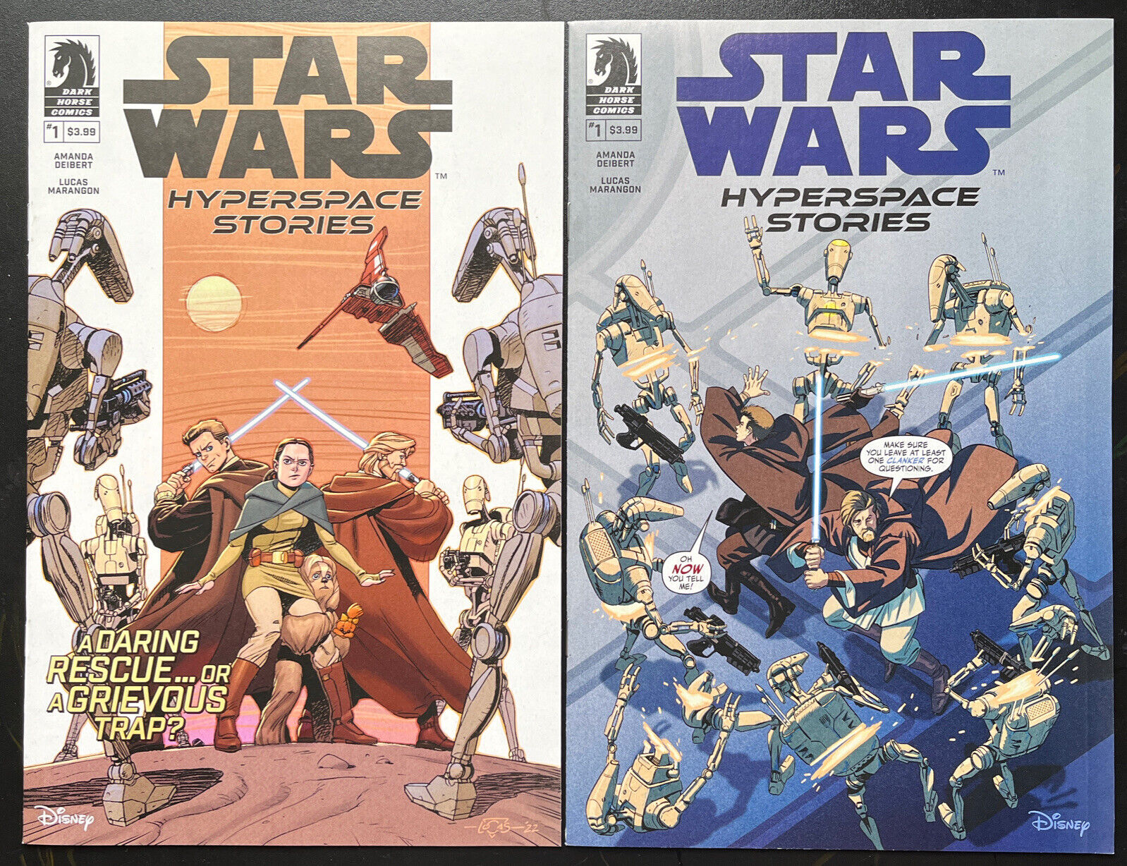STAR WARS: Hyperspace Stories 1 Dark Horse Comics 2022 Variants A & B HIGH GRADE - aliencomics.ca