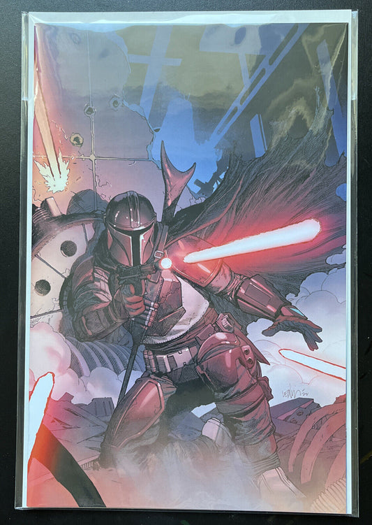 STAR WARS Mandalorian 1  FanExpo Virgin Variant Marvel 1st app. Grogu HIGH GRADE - aliencomics.ca