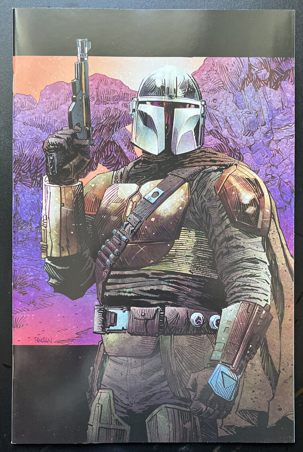 STAR WARS: Mandalorian 1 Pharcyde Virgin Variant Marvel 1st app Grogu HIGH GRADE - aliencomics.ca