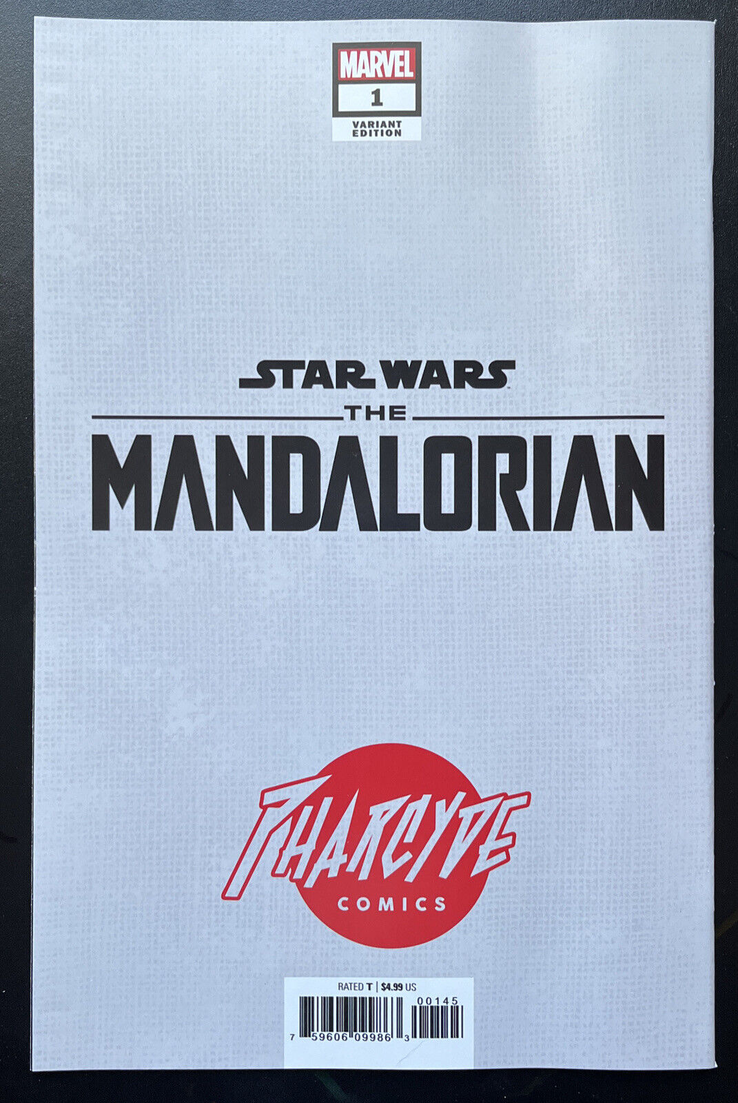 STAR WARS: Mandalorian 1 Pharcyde Virgin Variant Marvel 1st app Grogu HIGH GRADE - aliencomics.ca