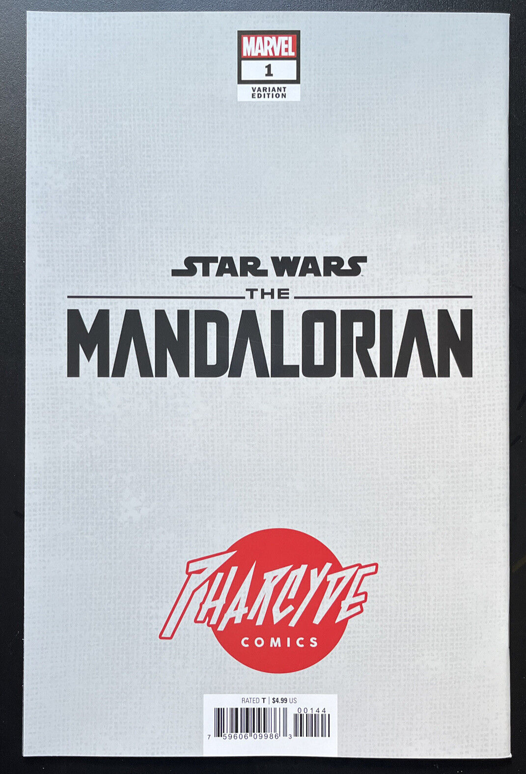 STAR WARS Mandalorian 1 Pharcyde Variant Marvel 2022 1st app. Grogu HIGH GRADE - aliencomics.ca