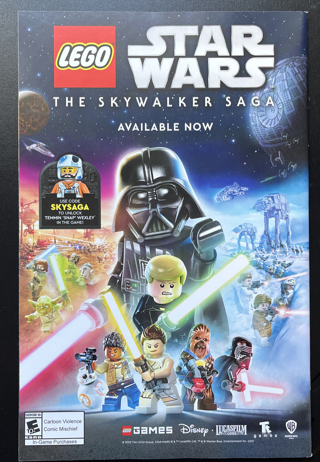 STAR WARS: Mandalorian 1 Leinil Francis Yu 1:50 Variant Marvel 2022 HIGH GRADE - aliencomics.ca