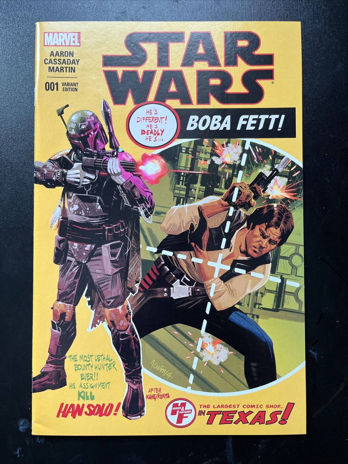 STAR WARS 1 Heroes & Fantasies ASM 129 Homage Variant Marvel 2015 HIGH GRADE - aliencomics.ca