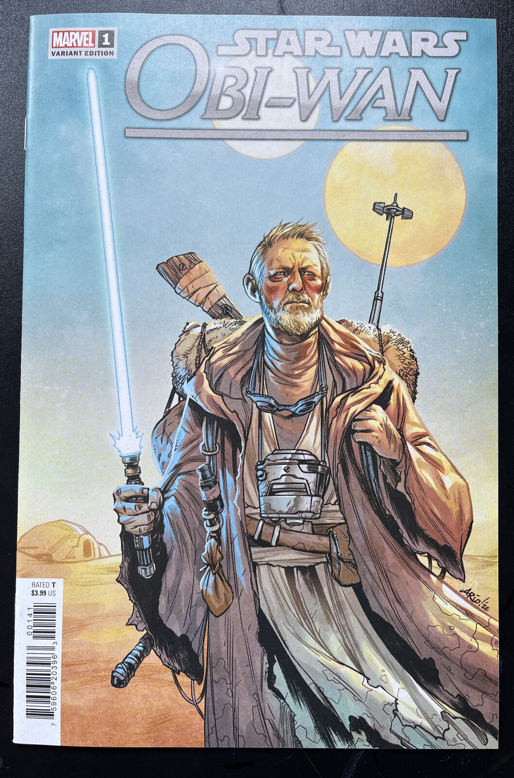 STAR WARS: Obi-Wan Kenobi 1 Incentive 1:25 Variant Marvel Comics 2022 HIGH GRADE - aliencomics.ca
