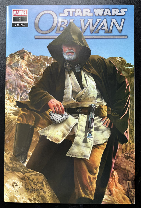 STAR WARS: Obi-Wan Kenobi 1 Mayhew East Side Variant Marvel 2022 Rare HIGH GRADE - aliencomics.ca