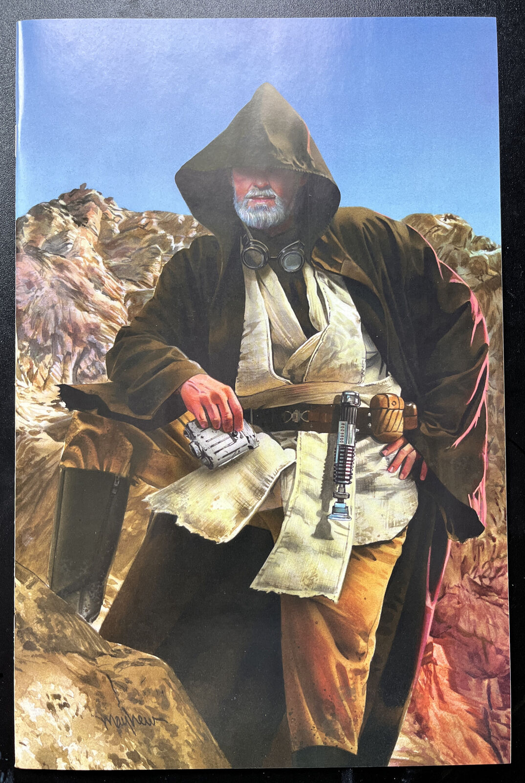 STAR WARS: Obi-Wan Kenobi 1 East Side Virgin Variant Marvel 2022 Rare HIGH GRADE - aliencomics.ca