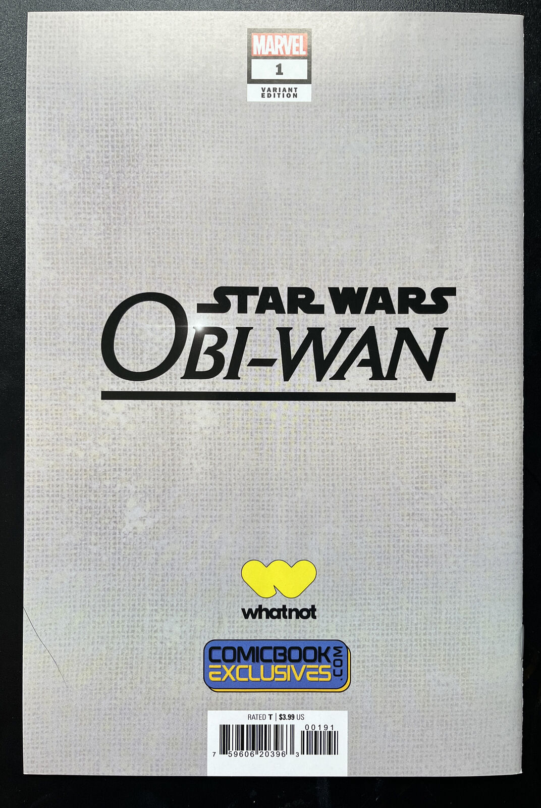 STAR WARS: Obi-Wan Kenobi 1 Kirkham Virgin Variant Marvel 2022 Rare HIGH GRADE - aliencomics.ca