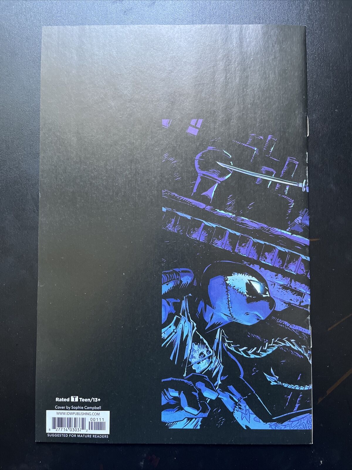 Teenage Mutant Ninja Turtles 0 FCBD 2022 IDW UNSTAMPED Gold Series HIGH GRADE - aliencomics.ca