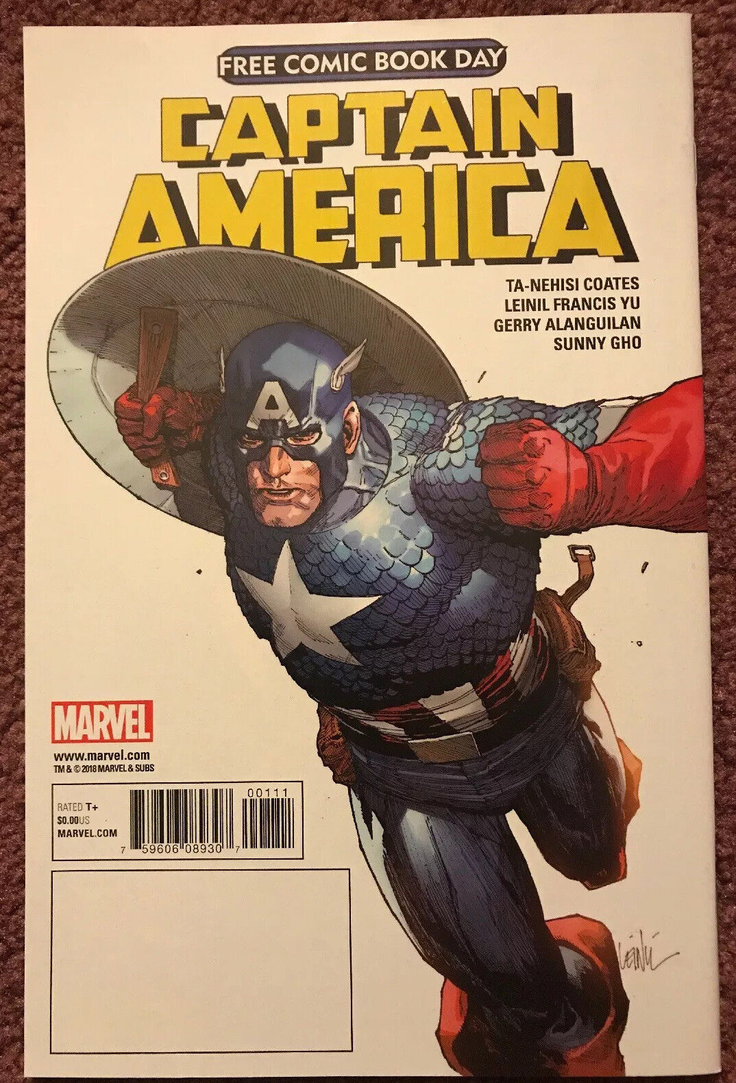 AVENGERS 0 Free Comic Book Day FCBD Marvel Comics 2018 UNSTAMPED HIGH GRADE - aliencomics.ca