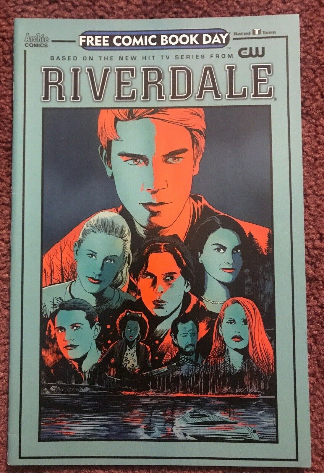 RIVERDALE 1 FCBD Archie Comics 2017 TV Series UNSTAMPED HIGH GRADE - aliencomics.ca