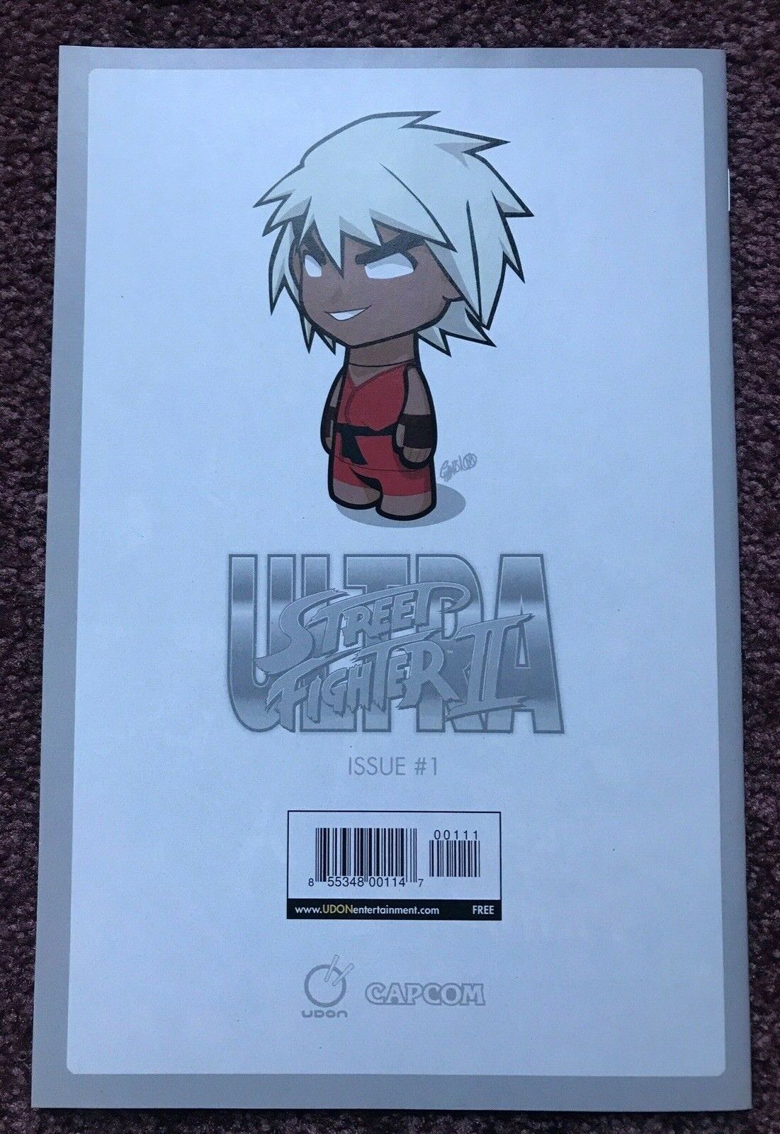 ULTRA STREET FIGHTER II 1 Udon Comics 2018 FCBD UNSTAMPED HIGH GRADE - aliencomics.ca
