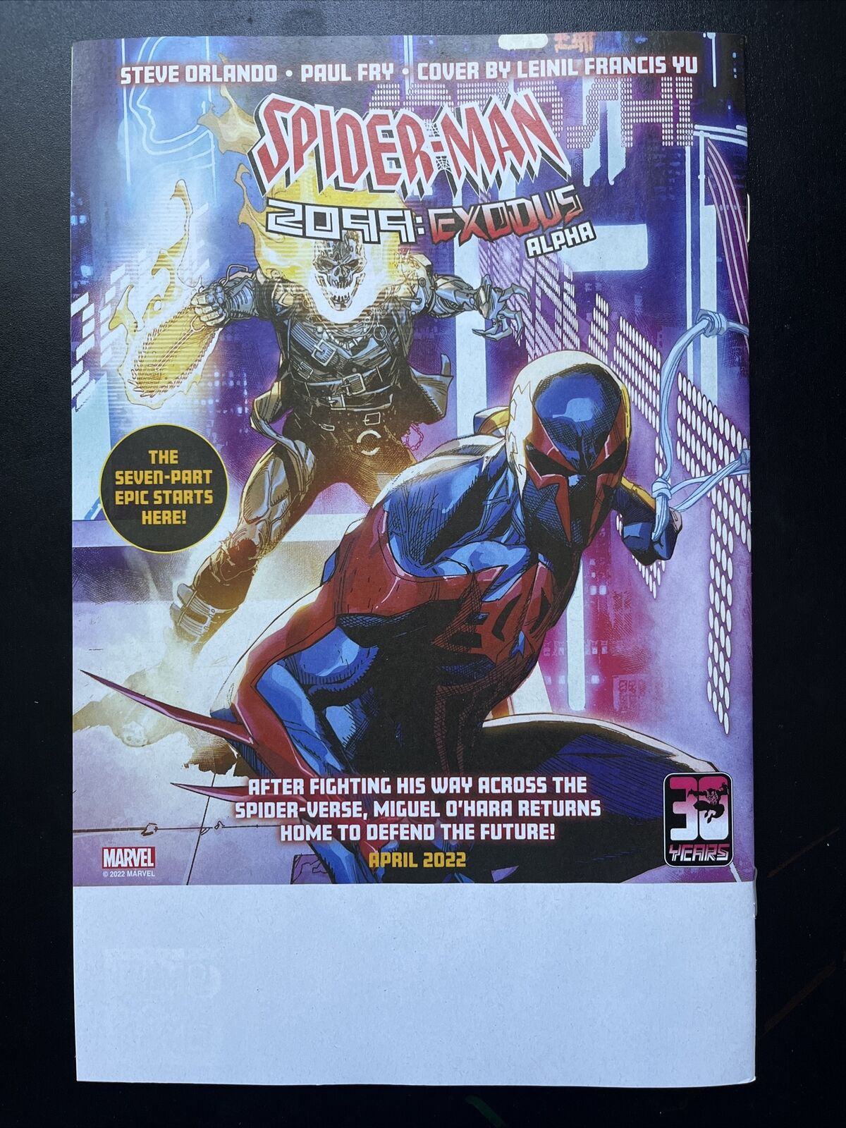 Spider-Man/Venom 0 FCBD 2022 Marvel Comics Chasm app. UNSTAMPED Gold HIGH GRADE - aliencomics.ca