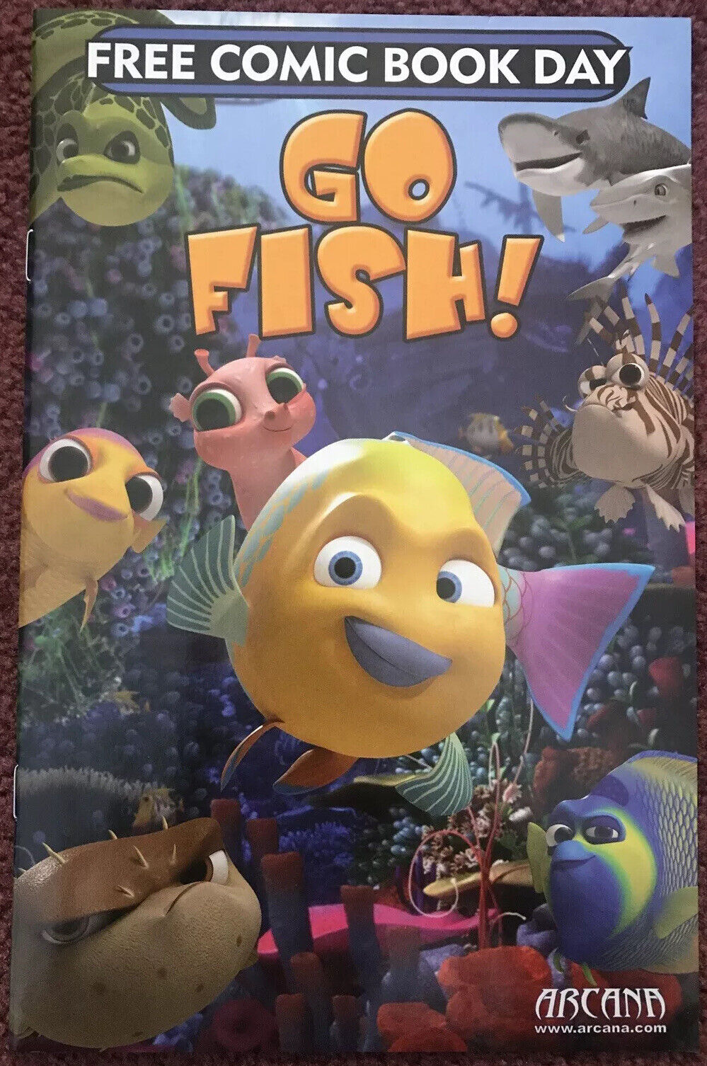 GO FISH 1 Arcana 2019 Free Comic Book Day UNSTAMPED HIGH GRADE - aliencomics.ca