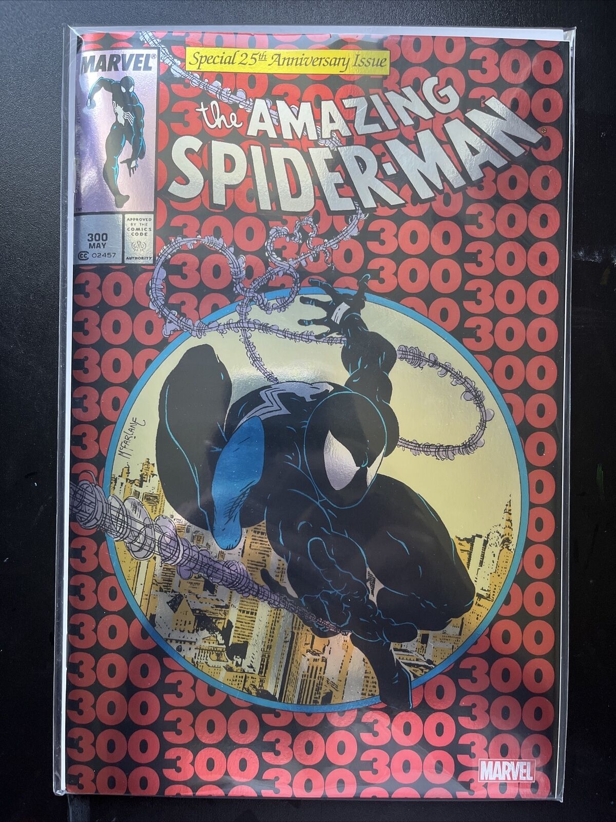 Amazing Spider-Man 300 Foil Edition Marvel Comics 2023 1st app. Venom HIGH GRADE