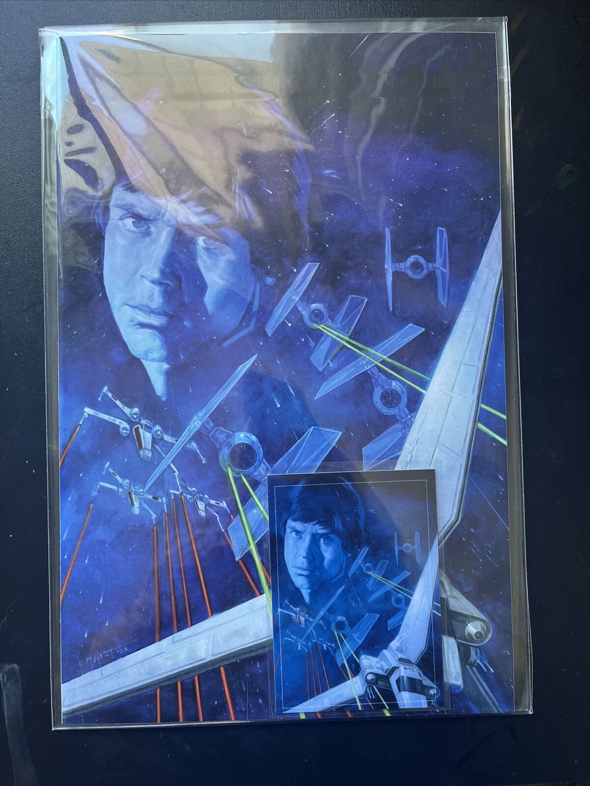 STAR WARS 27 E.M Gist NYCC 2023 Virgin Variant 814/1000 copies Marvel HIGH GRADE