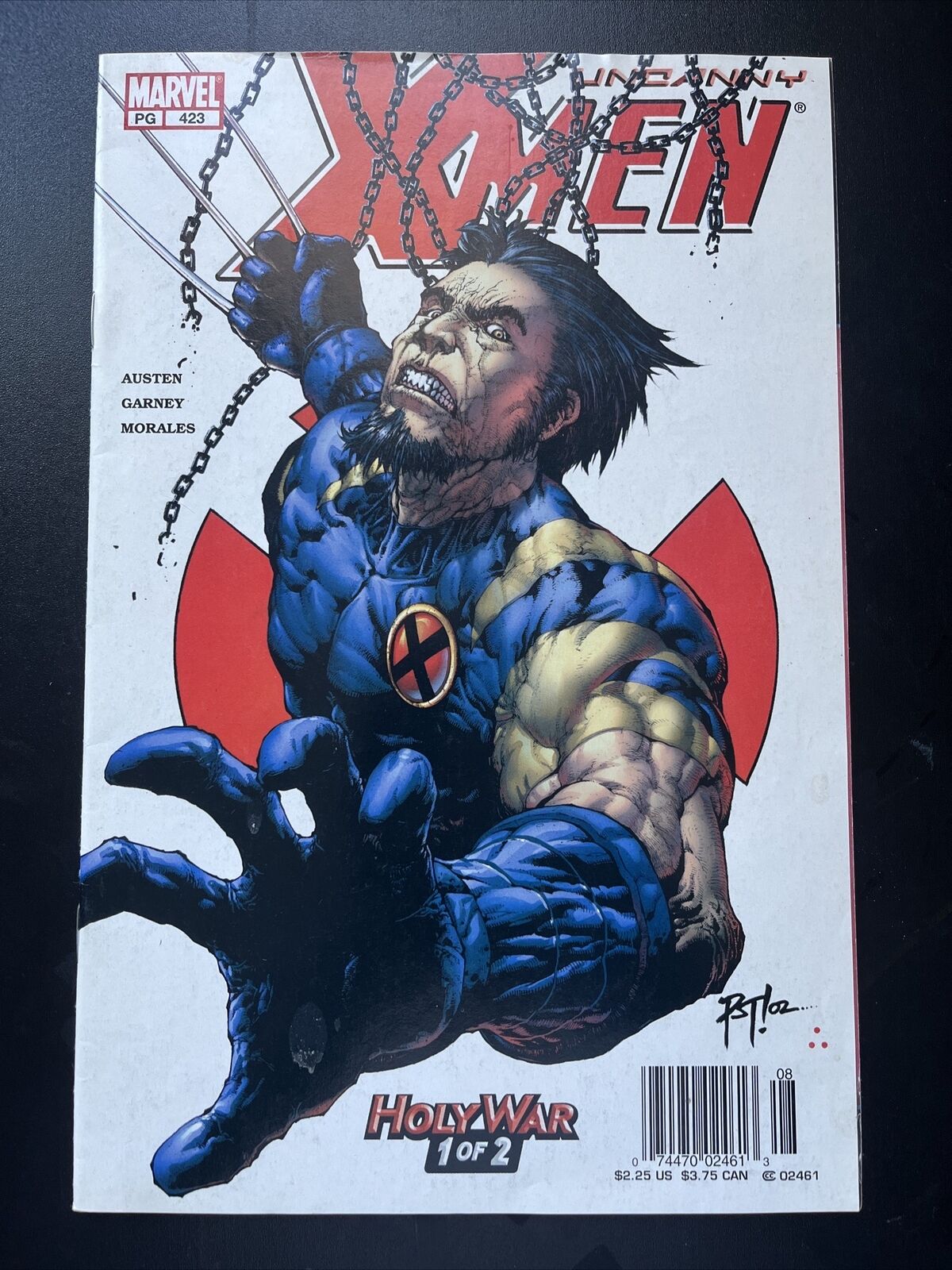 UNCANNY X-MEN 423 Marvel Comics 2003 Very Rare $2.25 Newsstand HIGH GRADE