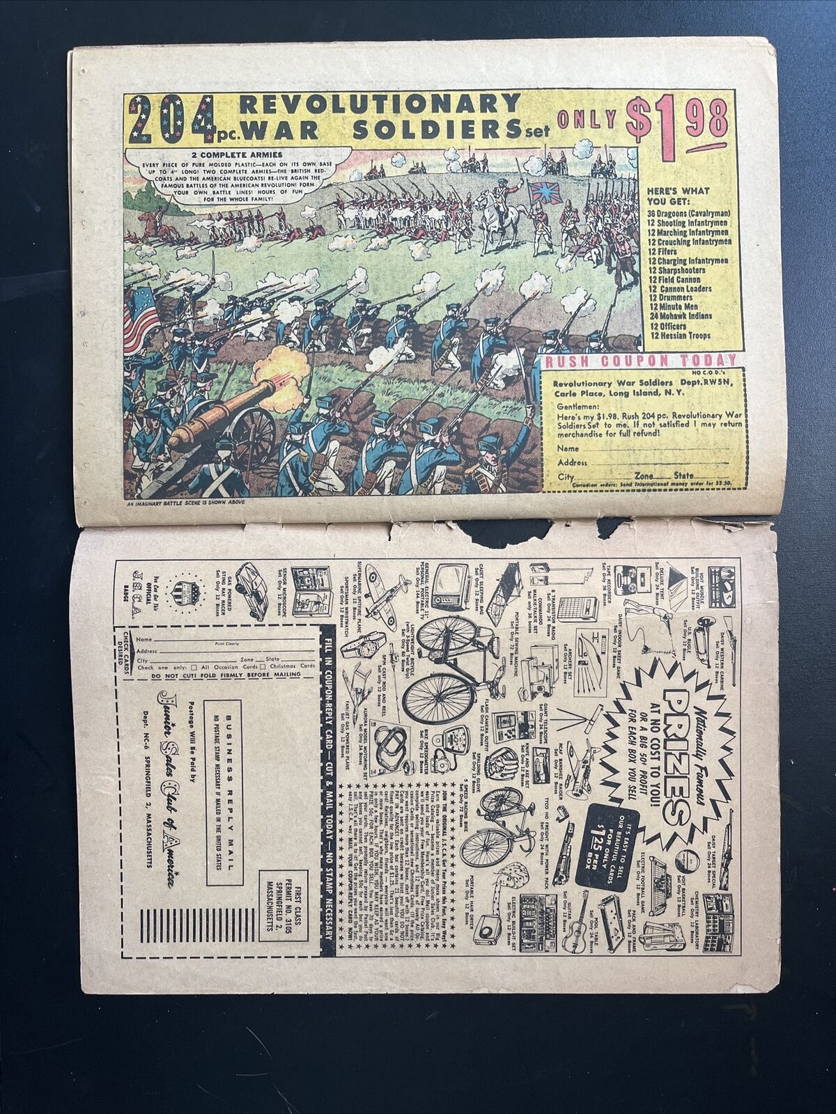 BATMAN 165 DC Comics 1964 Silver Age Cover Attached & Complete LOW GRADE