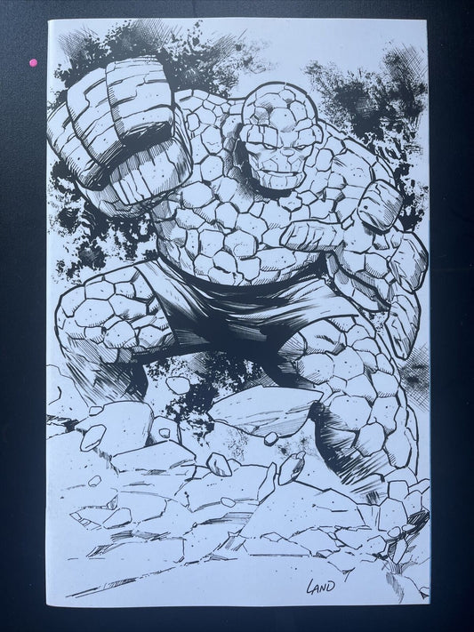 FANTASTIC FOUR 7 Vol. 7 Marvel 2023 1:50 Retailer Greg Land Variant HIGH GRADE