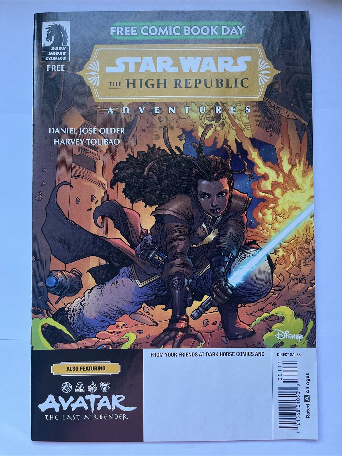 STAR WARS: The High Republic Adventures & AVATAR Dark Horse FCBD 2023 HIGH GRADE
